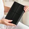 Leder-Buchschutz mit Gummiband, Kartenfächern, Stifthalter und multifunktionaler Journal-Hülle, sofort lieferbar