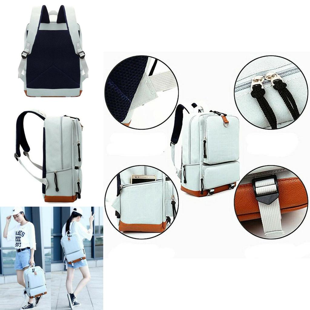 Elegant And Spacious Women Men Backpack Perfect For School Travel And Daily Use
