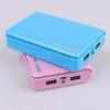 4 slotový box na baterie 18650 Power Bank Držák Přenosný duální USB Type C Nabíjecí pouzdro Pro pouzdro na baterie 18650