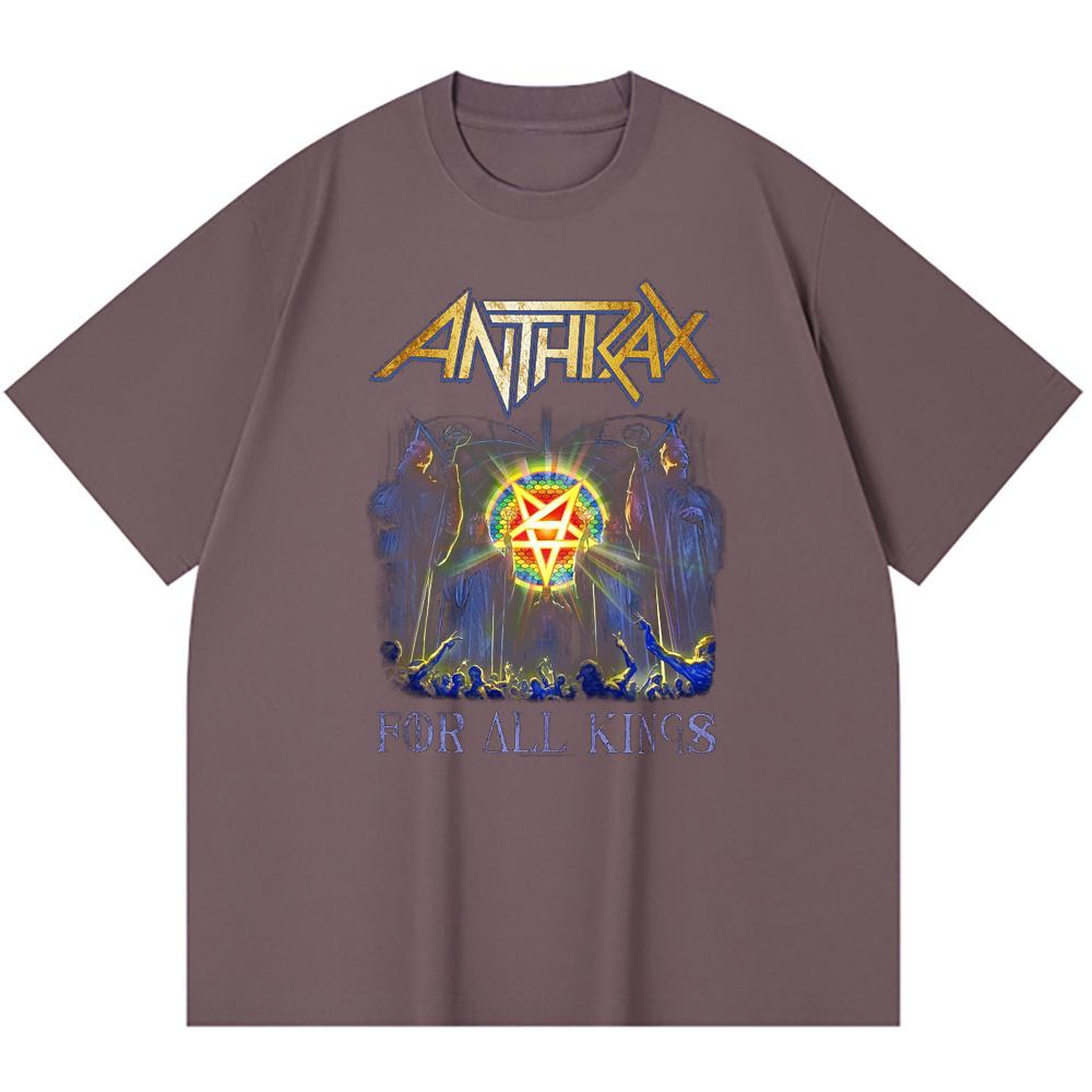 230 Gsm 100% Βαμβακερό T-Shirt Heavy Metal Μπάντα Ροκ Δημοφιλής Μουσική Εκτύπωση Unisex Βαμβακερό T-Shirt