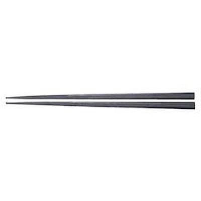 Akebono Sangyo Eating Made In Commercial and Firm Chopsticks Chopsticks, Black, 19cm, Japan, Product, Double-embossed Tips, Non-slip Grip,