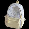 Schoolbag Korean Version Ins Cute Cartoon Cat Backpack Female Large Capacity Cute Graffiti Student Schoolbag Sweet Versatile Backpack