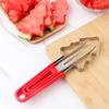 Watermelon Cutter Stainless Steel Fruit Slicer Tool Multipurpose Mango Pineapple Cantaloupe Cutter Easy Clean Food Safe Kitchen Gadget for Camping
