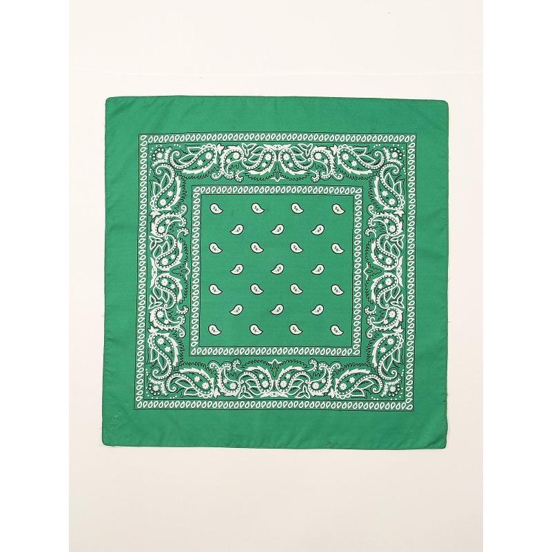 54cm*54cm Fashion Cotton Hip Hop Head Scarf Paisley Square Scarves Headwear Bandanna Hair Band Neck Wrist Wrap Band Accessories