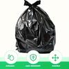 100 buc Sacuri de Gunoi Negre, Etanșe, Polietilenă Durabilă, Potrivite pentru Uz Casnic, Birou, Bucătărie, Baie și Exterior, Soluție de Curățare Multifuncțională