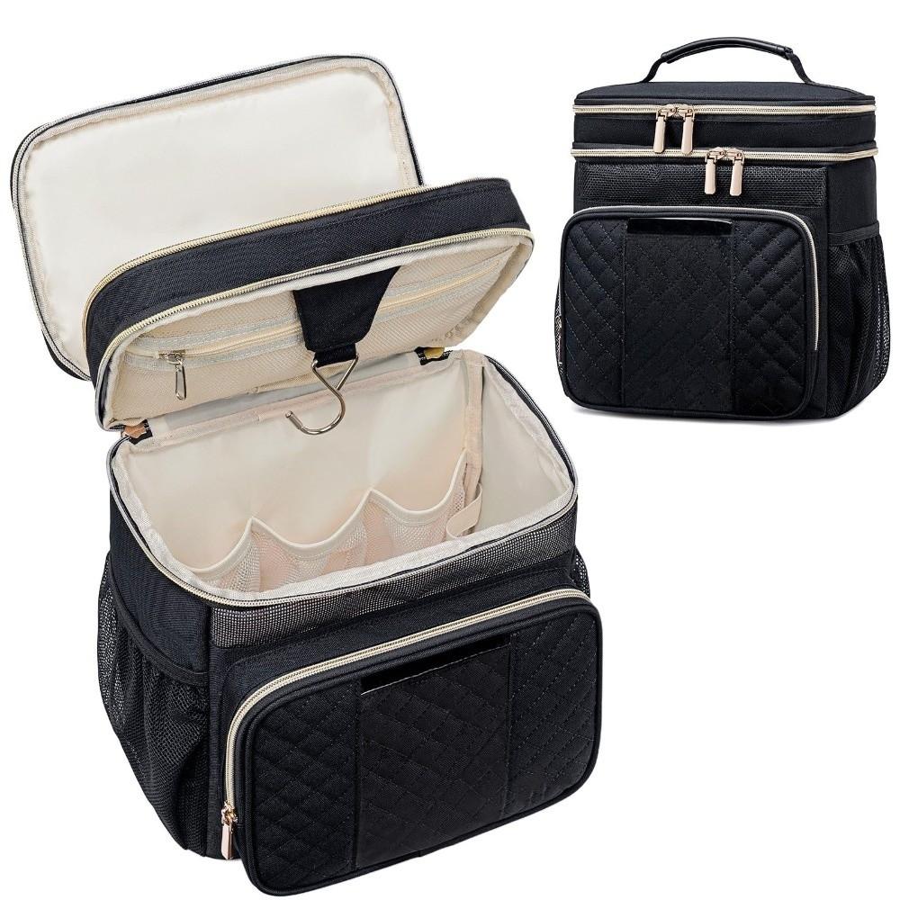NEW Large Capacity Toiletry Bag Portable Hanging Hook Shower Bag with Phone Pocket Multi-Purpose Makeup Bag for Women Men