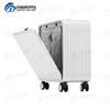 Premium Front-Opening Aluminum Alloy Spinner Suitcase