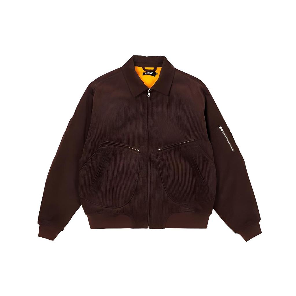 Palace Cord MA-1 Brown Men Outerwear P23JK004