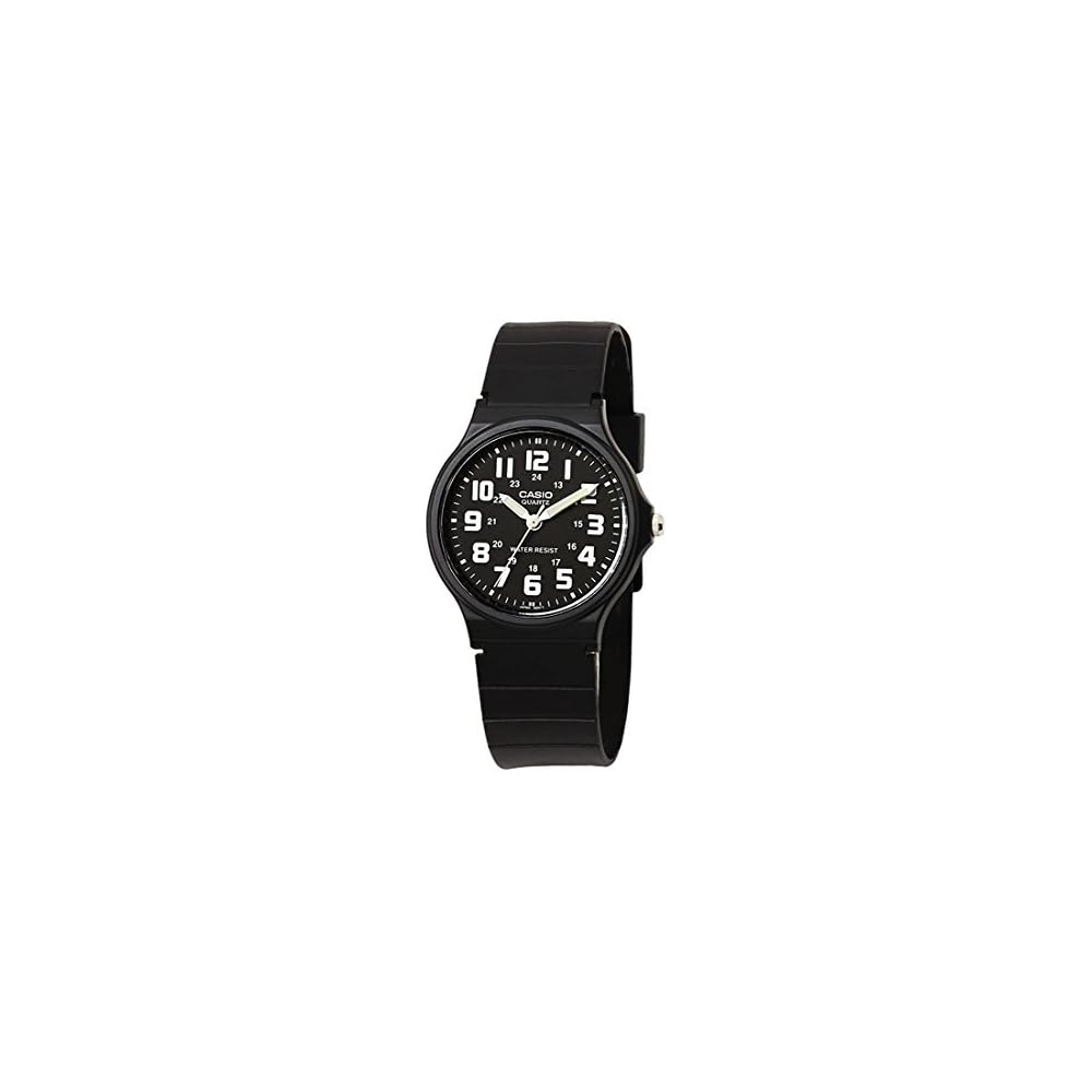 Casio Cheap Casio MQ-71-1B Analog Standard Round Watch Black White Generic Watch