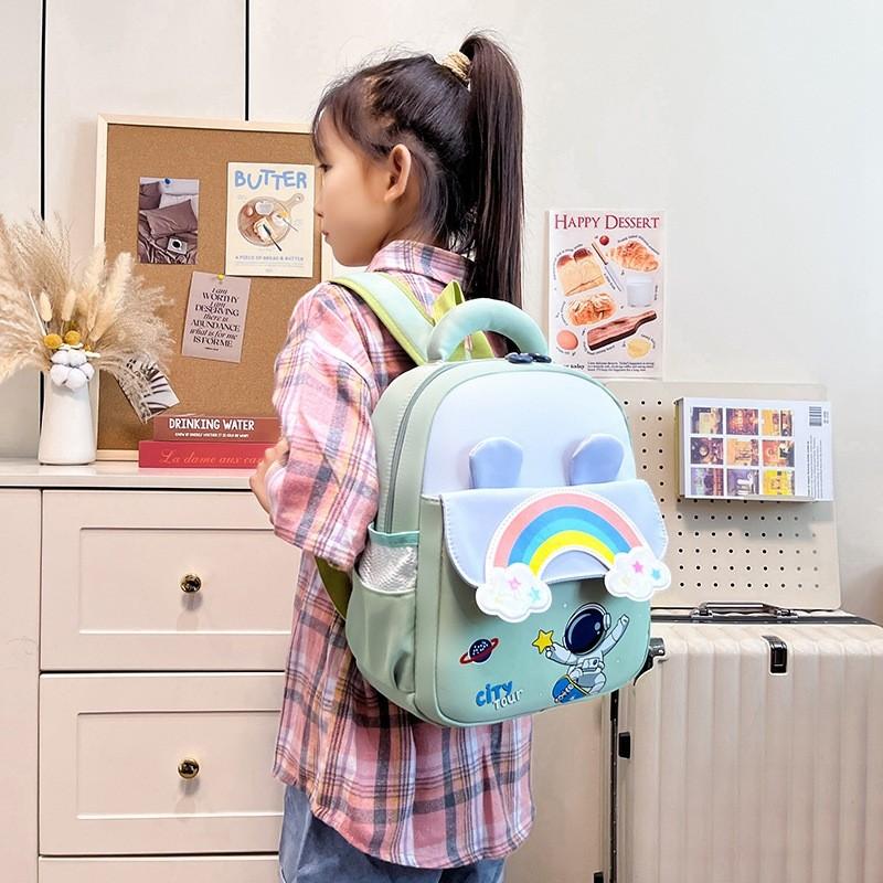 Taikonaut Toddler Cartoon School Bag Lightweight Backpack For School Travel And