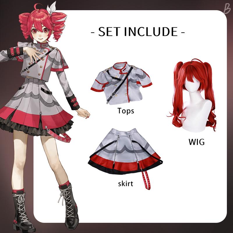 

Костюм для косплею Kasane Teto для дорослих, карнавальна уніформа, костюми для Хелловіну, маскарад, аніме, жіночий, гра M