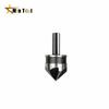 3PCS Hex Countersink Boring Chamfer Drill Bit Set 12/16/19mm 5Flute Woodworking Drill Bit Cutter Metal Drilling Bit Hand Tool