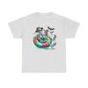 Funny Skelett Design Halloween T-Shirt, Spooky Skeleton Tee,