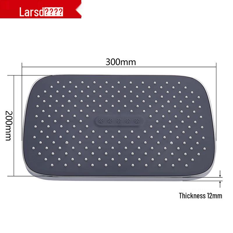 Larsd Square Air Boost Shower Head