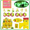Smiski Lampe de Nuit Tendance Boîte Aveugle Génération 1234 Jouet Fitness Yoga Décoration de Chambre Ornement Mignon Pendentif de Voiture