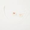 Levis Letter Logo Printed Round Neck Short Sleeve T-Shirt Men Tops White A9228-0000