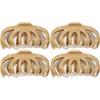 Korean Style Acrylic Solid Color Hair Clip Women's High-end Fashion Shark Clip Hair Accessories