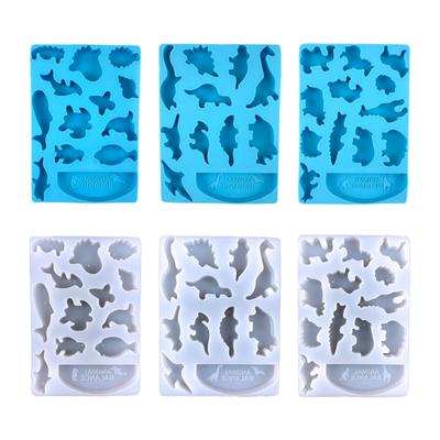 Silicone Mold Cartoon Dinosaur Silicone Baking Mold Animal Balance Mold for Kids Party's Jelly Biscuits Chocolate Candy