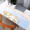 Cinnamoroll Mouse Pad durable Large Gamer XXL Keyboard Desk Mouse Mat Carpet Rubber Tapis Souris Gaming Notbook Mousepad