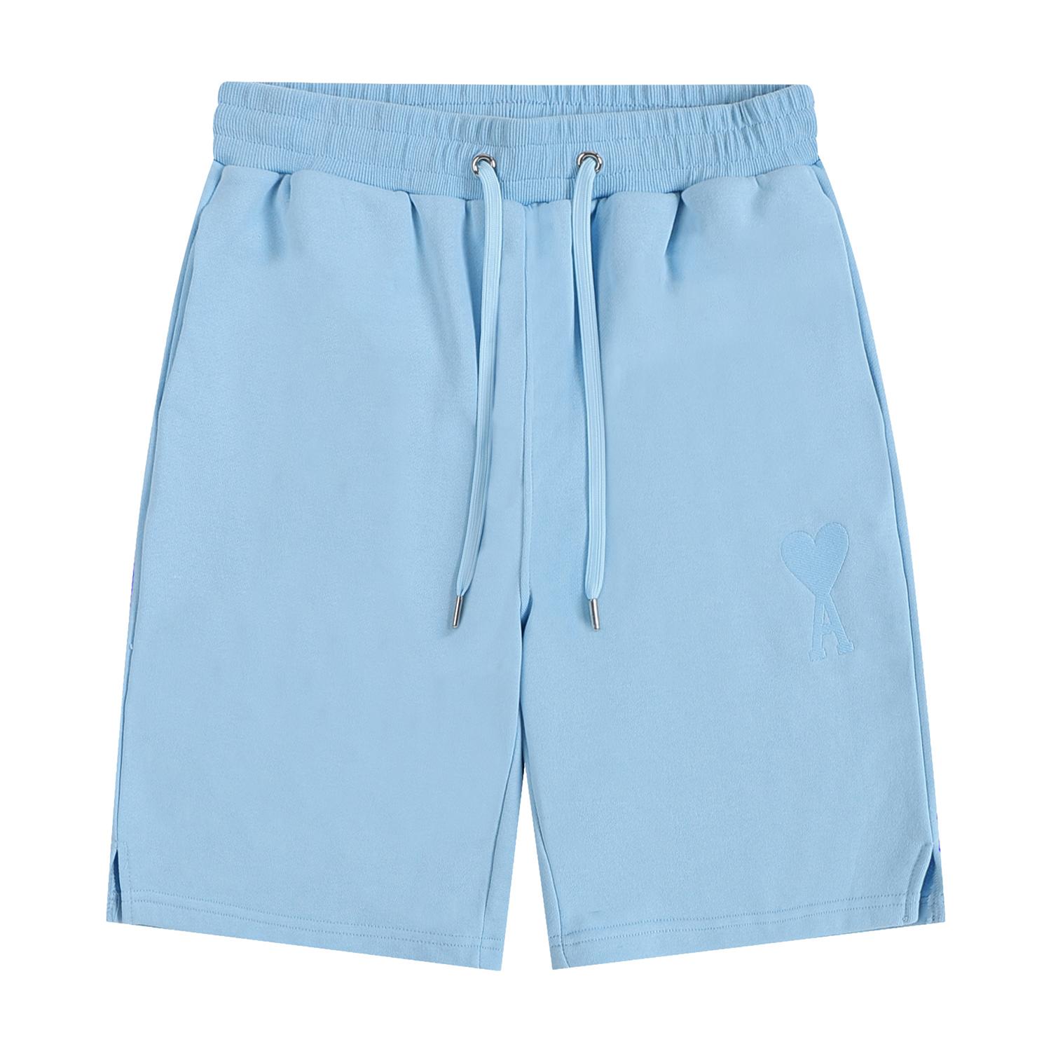 

Чоловічі повсякденні шорти AMI, вільні шорти з чистої бавовни, спортивні вуличні повсякденні шорти для бігу XL