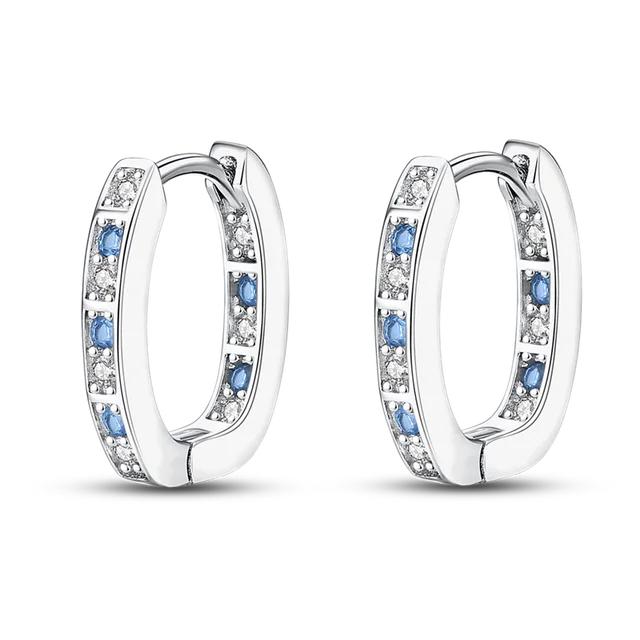 Pandach Náušnice Hvězda Měsíc ze Sterlingového Stříbra 925 Pro Výrobu Šperků Pro Ženy Párty Dárek Tovární Výprodej Náušnice Pro Ženy Nové