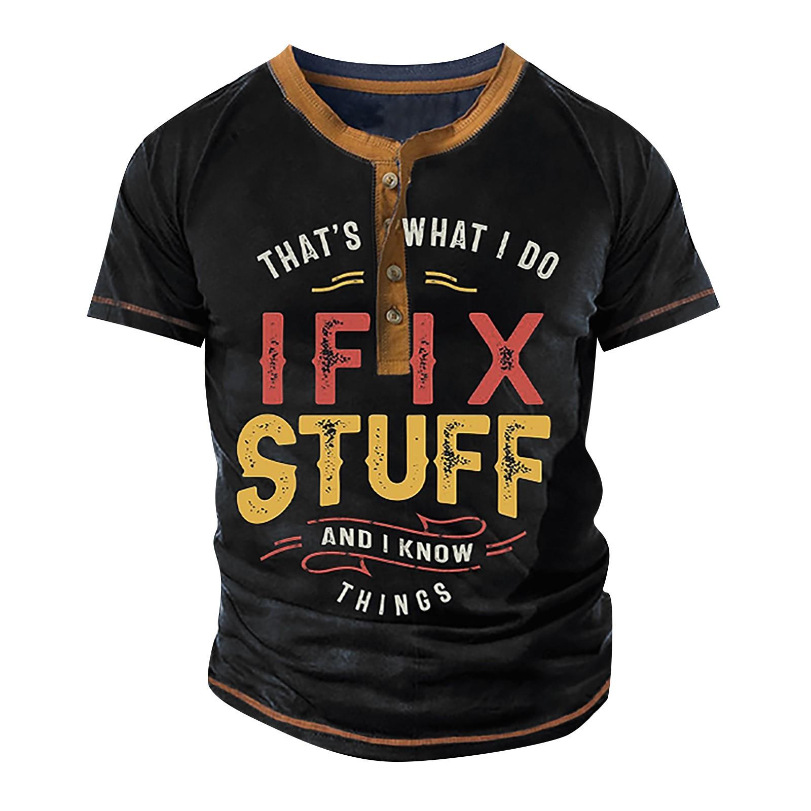 

Муж. Футболка Футболки Графика Текст Черный Военный стиль Зеленый Бассейн Темно-серый 3D-печать Уличный стиль С короткими рукавами На пуговицах С принтом Одежда Классический XL чёрный