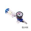 Air Regulator Pressure Gauge with JP/EU/US Adapter for Spray Gun Air Tool in-line Oil Water Separator Filter Separator Spray Gun