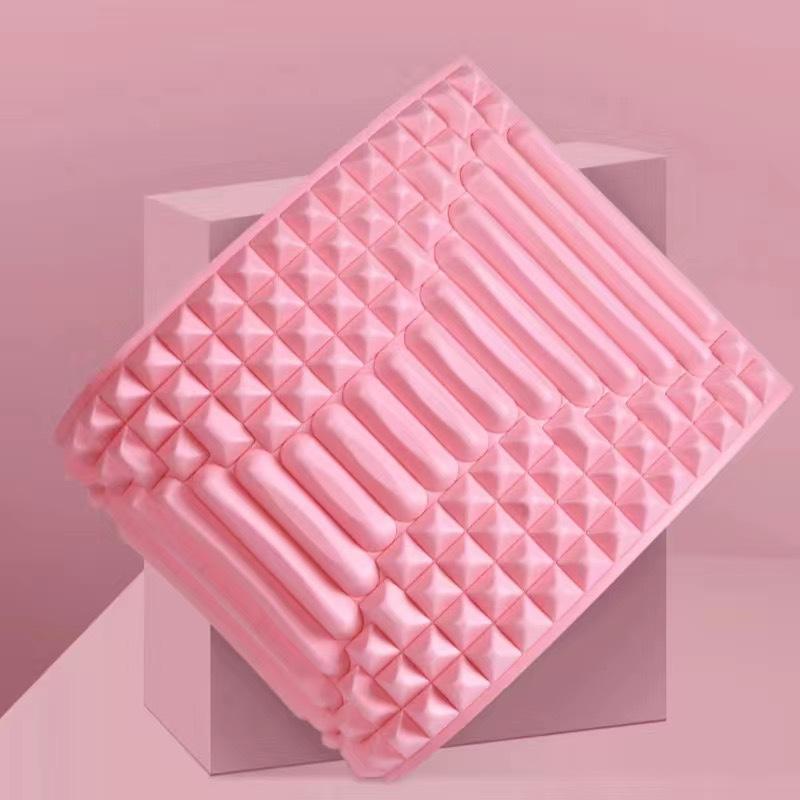 Back Stretcher Pillow Neck Lumbar Support Massager For Waist Back Pain Relief Sciatica Herniated Disc Relaxation