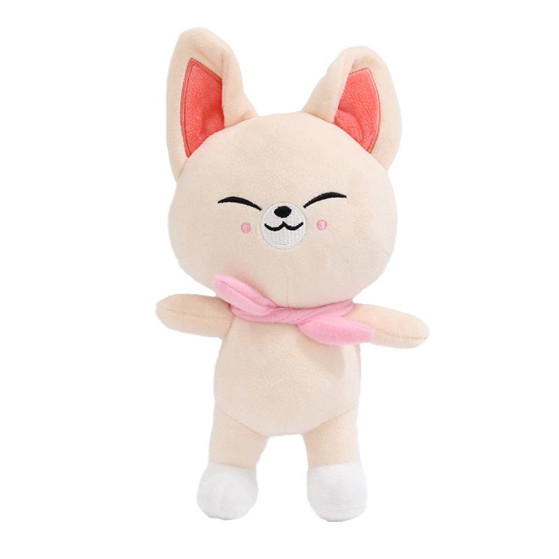 Skzoo Plush Toys Stray Kids Plush Wolf Chan Cartoon Stuffed Animal Plushies Doll Cute Companion for Kids Adults Fans Gift 20CM