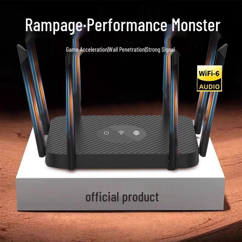 High-Speed Dual-Band Gigabit Router for Large Apartment: 5G Fiber Broadband, Whole House Wireless WiFi Coverage