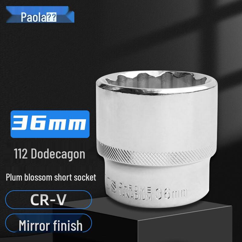 12-Point 36mm Socket Wrench Head