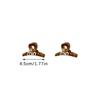 2Pcs Small Cute Letter Hair Clips For Women Girls Mini Clamps Hair Claw Clip Barrettes Crab Korean  Hair Accessories