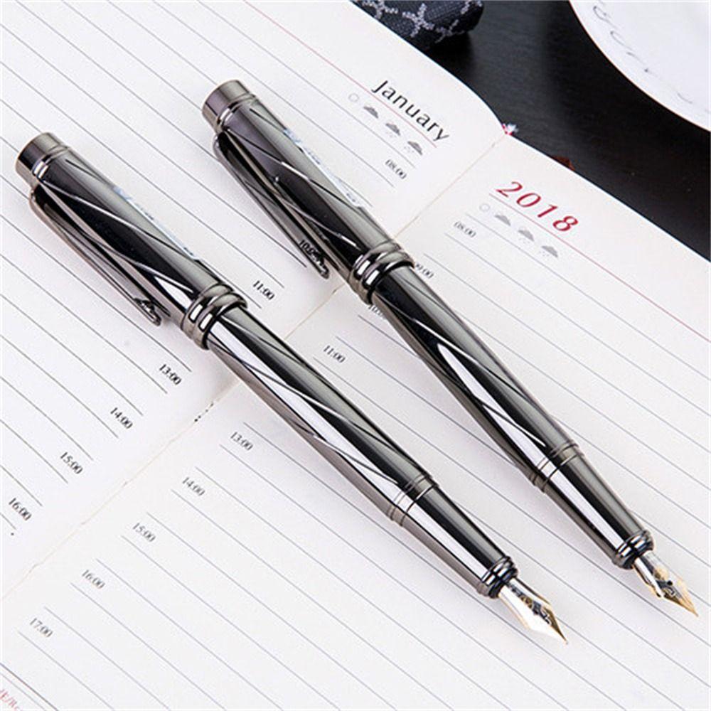 Stationery Luxury Metal Classic Luxury Ink Pen Signature Pen Writing Pen Business Fountain Pen