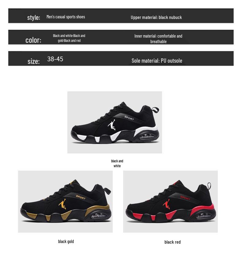 Exkluzivní pánské cestovní tenisky Kobe Brand s protiskluzovou síťovinou na podzim/zimu