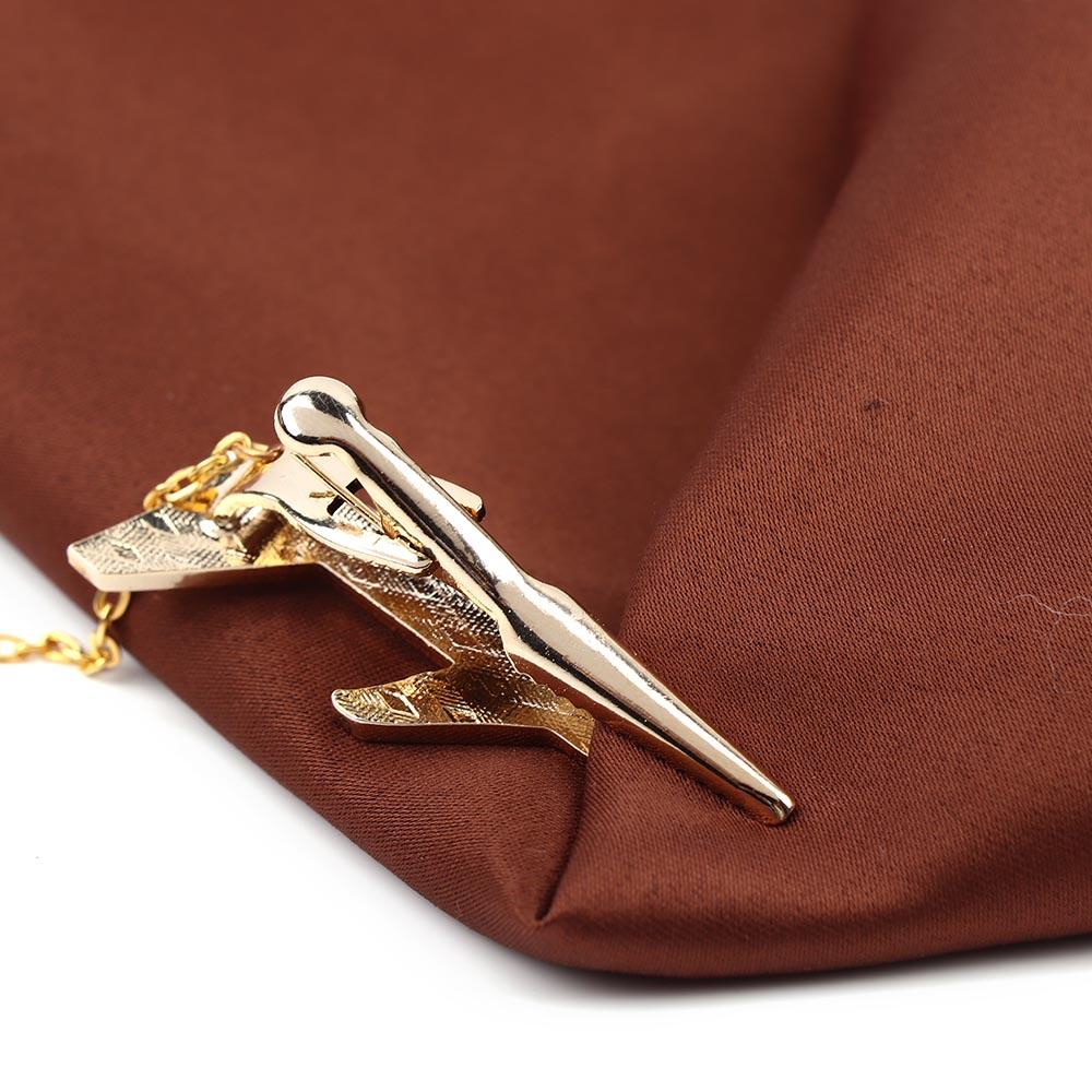 Wedding Gifts Airplane Shape Jewelry Metal Shirt Tie Pin Necktie Clip Aircraft Clips Men Tie Clip