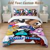 Bedding Set 1 Duvet Cover 2 Pillowcases Gorilla Tag Cartoon Print Soft Bed Linen Bedroom Decor