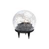Cracked Glass Solar Globes Waterproof Ball Lights Pathway Decoration Solar Lights  Landscape