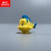 Non-Toxic Moc Bricks Frog Lobster Turtle Clown Fish Little Mermaid For Building Blocks Part Compatible Assembles Particles Children'S Toys