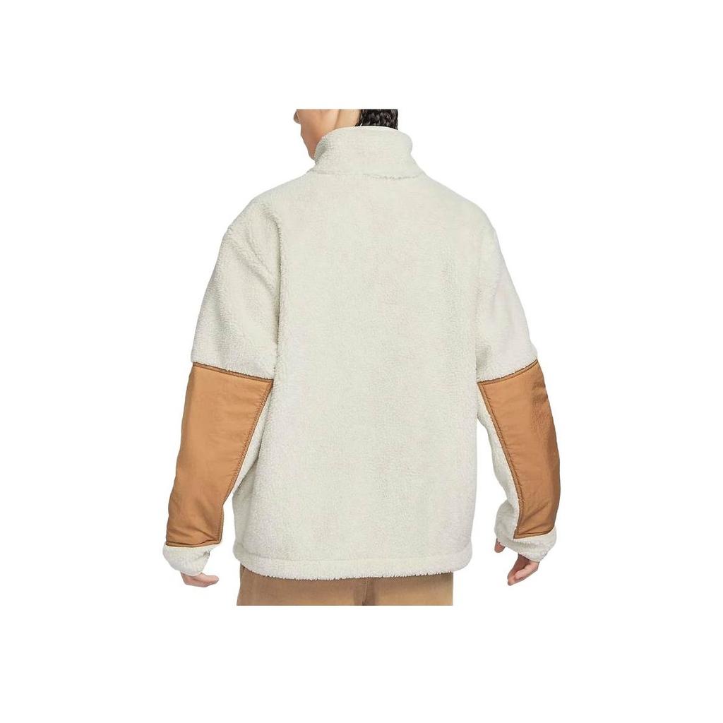 Nike Stand Collar Sport Training Casual Jacket Men Jacket Apricot FV4022-072