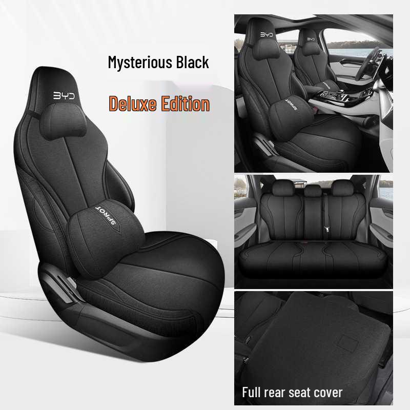 Breathable Linen Full Coverage All-Season Seat Covers for BYD Destroyer 05