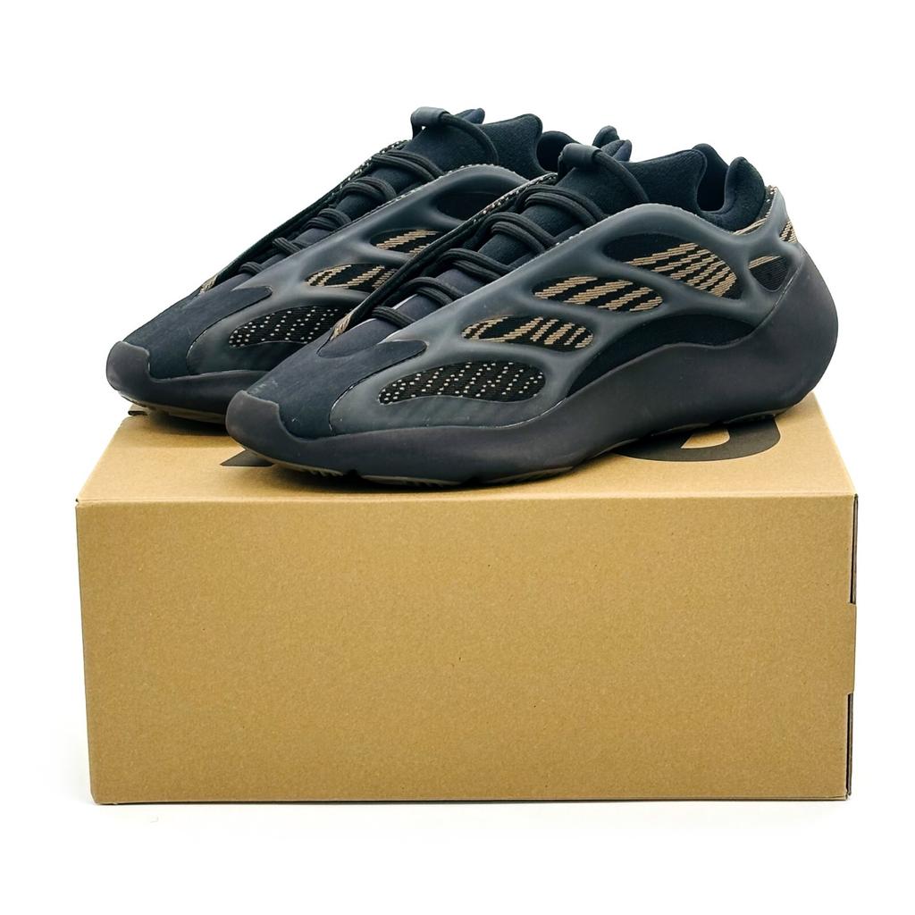 GY0189 adidas Yeezy 700 V3 Clay Brown Chacoal Grey Dark Gray Ash Black (Mannen)
