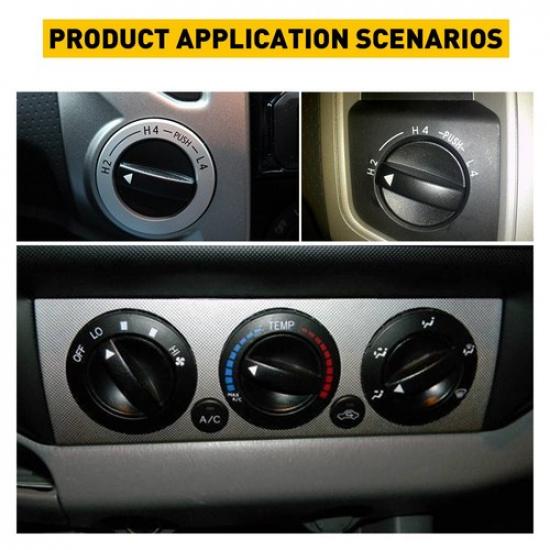 For 2005-2011 Toyota Tacoma Control Knob of Heater A/C Temperature HVAC Fan EXV