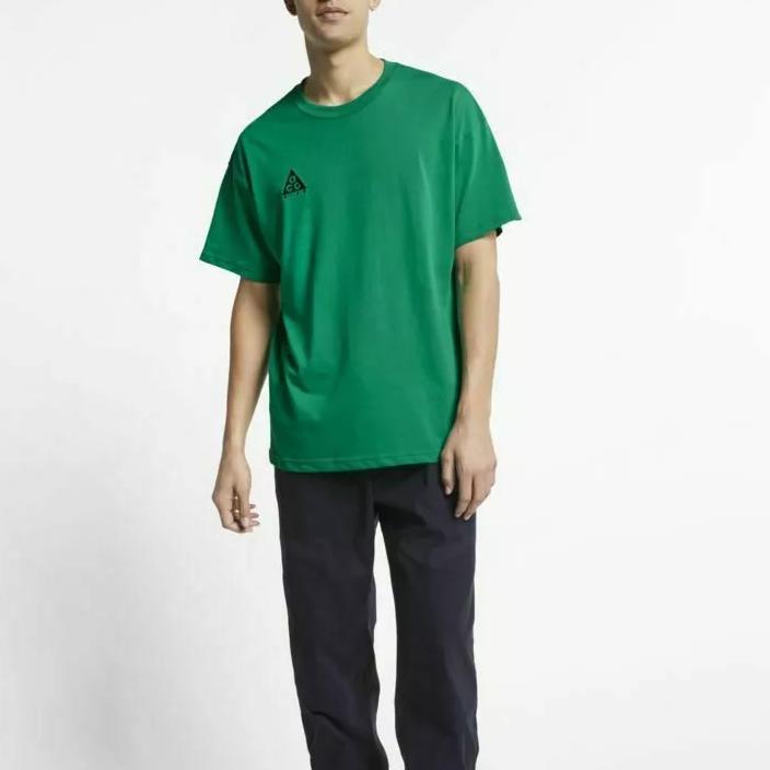 New Nike T Shirts Men's Green BQ7342-319
