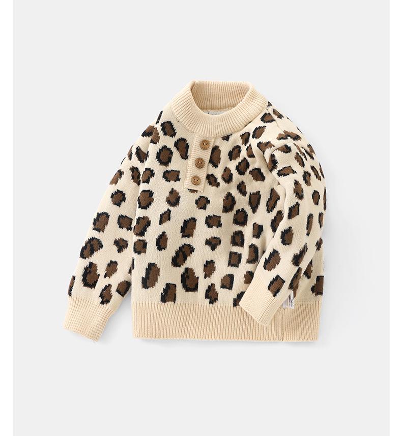 DUUDUU Unisex Baby Toddler Knit Sweater - Korean Style Autumn/Winter 2025