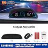 B3 OBD G3 GPS HUD Display Car Speedometer Head Up Display Car Smart Digital Speed RPM Water Temp Overspeed Alarm Reminder Meter