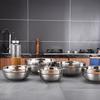 Stainless Steel Bowls Double-Wall Insulated Bowl Large Capacity Deep Mixing Bowl for Soup Cereal Salad Noodles Rice