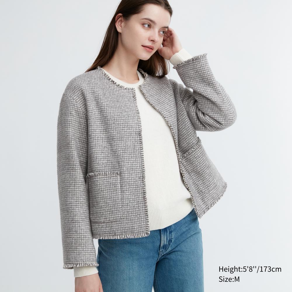

твидовый жакет UNIQLO