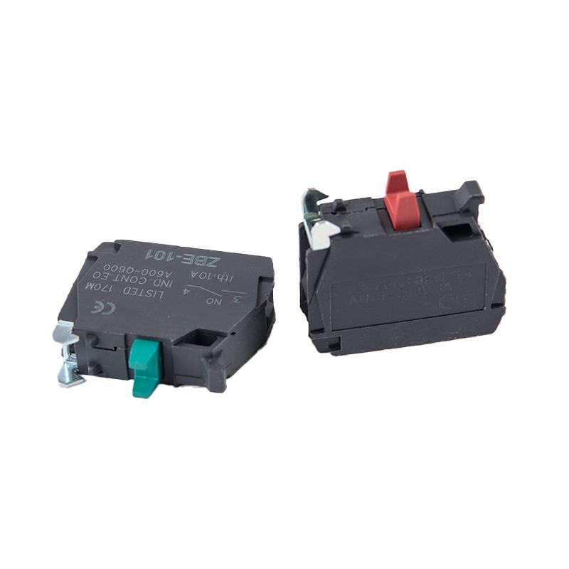 Button Switch Contact Block Base Zbe-101 No / Zbe-102 Nc For Xb4/Xb5