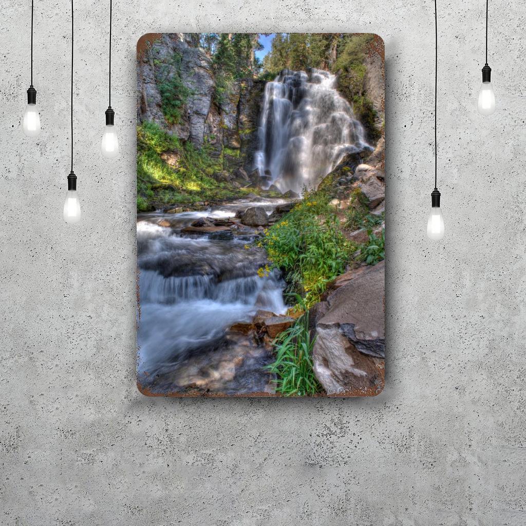 Lassen National Park Retro Vintage Tin Sign Poster Decorative Plaque Metal Plate Wall Decor