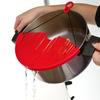 SHOP-STORY - Universal Colander New Generation Red Drainer Easy To Store and Compatible All Sizes Pots